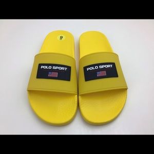 Ralph Lauren Polo Sport Slides Mens Size 9&10 NWOT